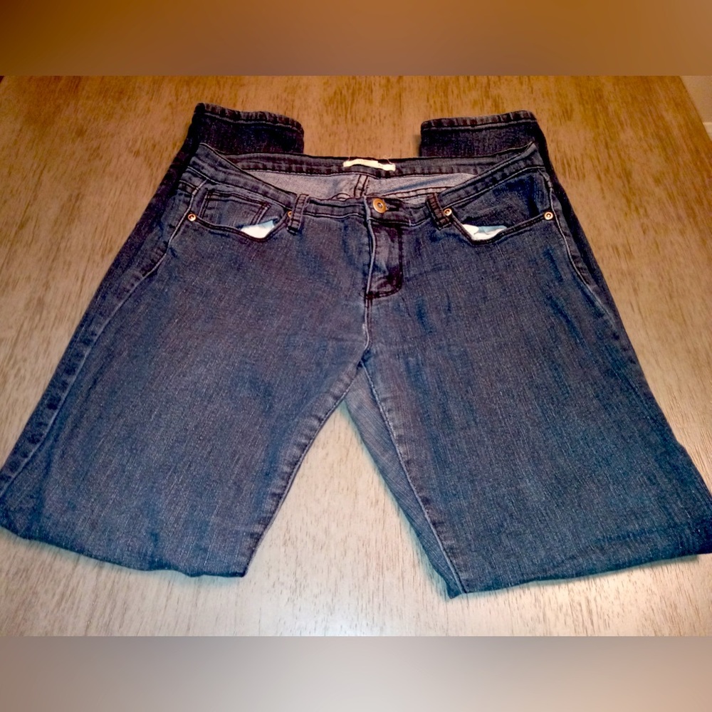 SOLD ON EBAY Forever 21 Skinny Jeans Slim Mid-Rise Dark Wash Stretch Size 30x32